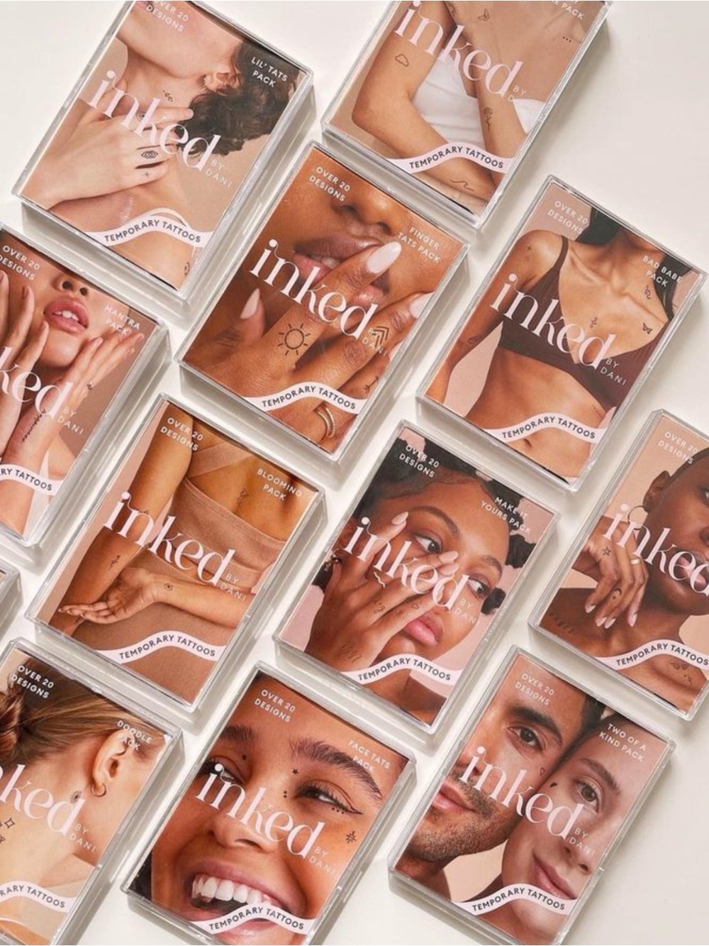 Inked by Dani Temporary Tattoo Set